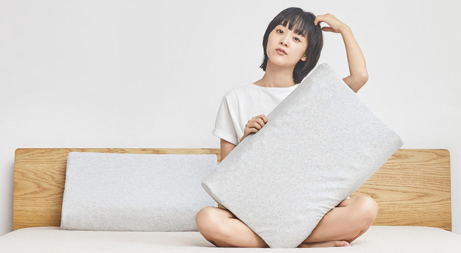 Подушка Xiaomi Mijia Natural Latex Neck Breathable Pillow Подушка Xiaomi Mijia Natural Latex Neck Breathable Pillow